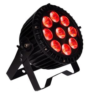 9x18W Stage Lighting RGBWA UV 6in1 LED Waterproof Par Cans