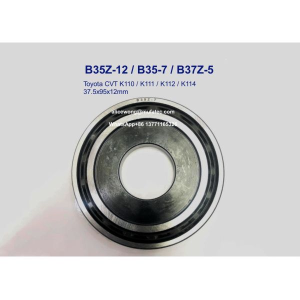 B35Z-12 B35-7 B37Z-5 Toyota CVT K110 K111 K122 K114 pulley bearings 37.5x95x12mm