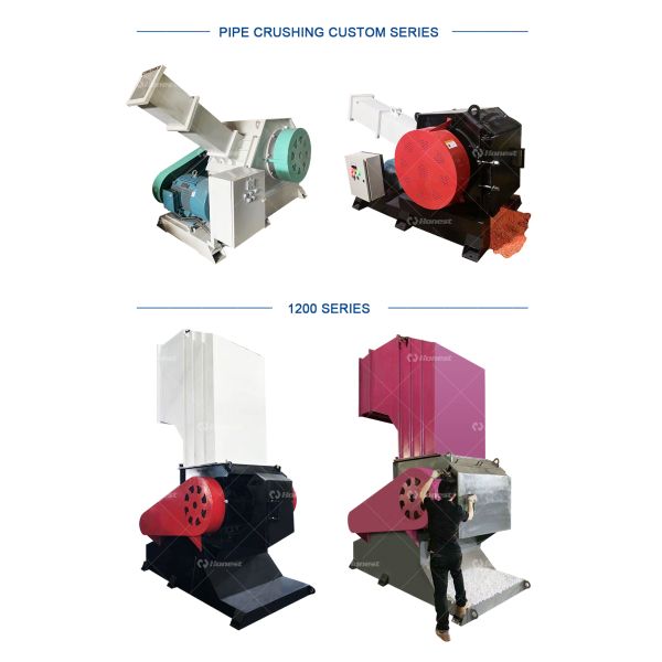 Good Selling Crusher Machine Recycling Small Pieces Shredder Grinder Industrial Plastic for Sale
