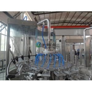 Soda PET Water Bottle Filling Machine 3 In 1 Monoblock With CE Certification