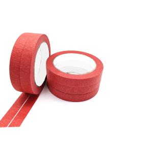 50m Heat Resistant Red Masking Tape For Spray Paint