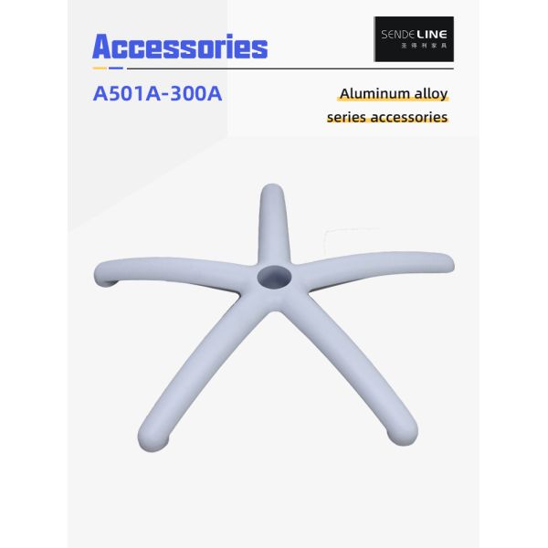 rotary lifting Office Chair Metal Base Lifting Mechanism 60mm Wheels Dia 600mm