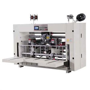 PLC Automatic Carton Box Stitching Machine With Double Servo Motor