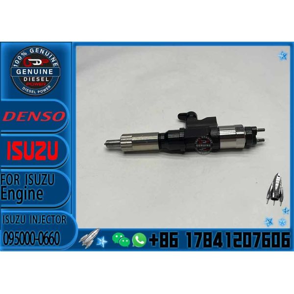 095000-0660 Fuel Injector For Isuzu Excavator 8-98284393-0 095000-5340 095000-5342 095000-5345 095000-5353