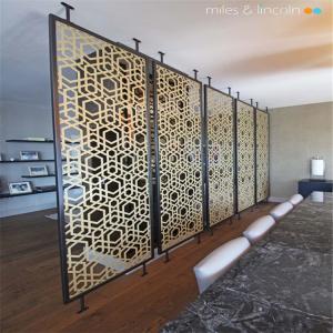 Quality Perforated Carved Aluminum Panel for Decoration Wall partition metal screen for sale