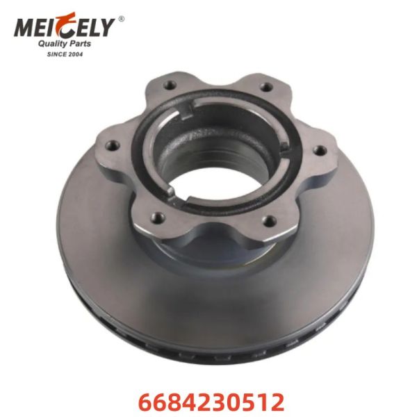Spare Parts Brake Discs Brake Rotor 6684230512 6684230312 For Mercedes Benz Truck