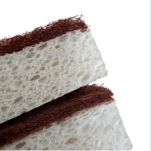 Biodegradable Cellulose Scouring Pads Dual-Layer for Kitchen & Body