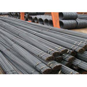 HRB400 Weldable Corrugated Deformed Steel Bar , TMT Steel Reinforcing Rods