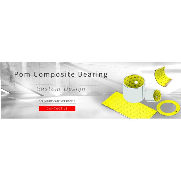 Pom composite bearing,dry sliding bushing