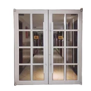 Steel Material Energy Saving Modern Design Soundproof Aluminum Double Glass