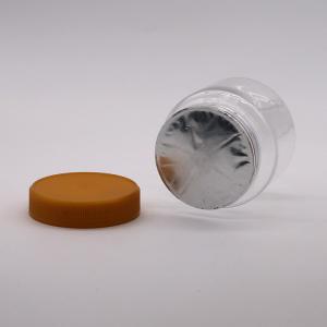 Food Storage 5oz 150cc PET Plastic Mason Jar with PP Screw Cap Sealing Type