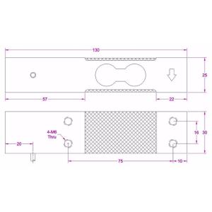 0-30kg load cell with 0-10V output weight sensor with 0-5V output