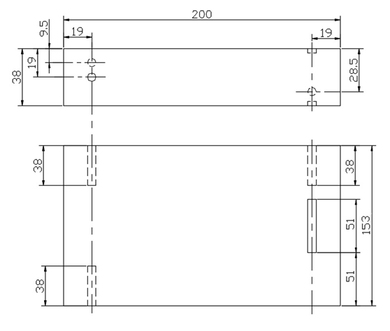 Non Pipe Weld Asme Ultrasonic Calibration Block Ndt Kits