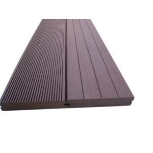 Quality External High Density Plastic Composite Decking , 138*25mm Plastic Composite Decking Boards for sale