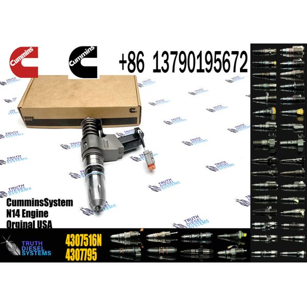 Original New Cummins Injector 4307428 4307452 4307475 4307516 4307776 4307795 4309265 4309454 Suitable For Cummins Engine