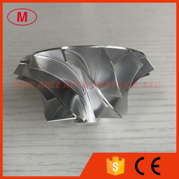 K26 44.50/65.94mm 7+7 blades 5326-123-2016HF High Performance Turbocharger milling/aluminum 2618/billet Compressor wheel