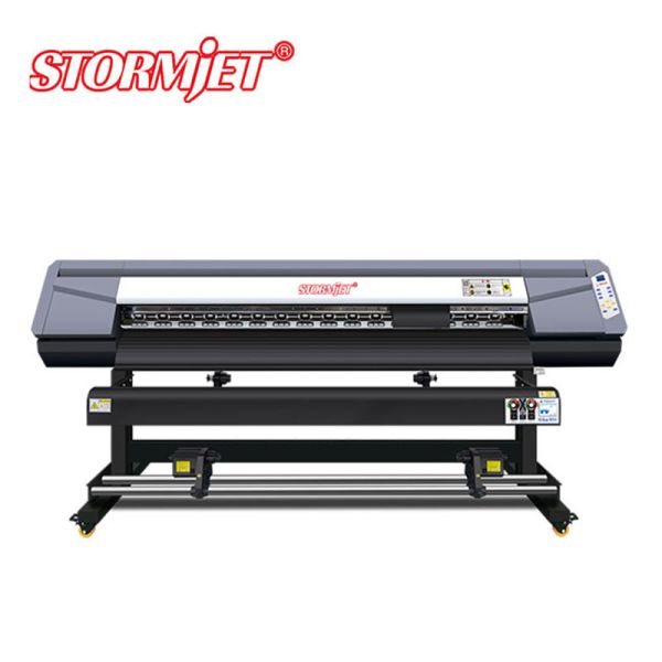 Buy Double CMYK 1.8m 3200dpi Commercial Poster Printer Machine at wholesale prices