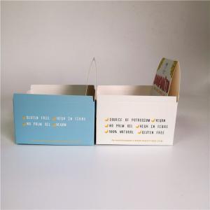 Custom Printing Fancy Cardboard Packaging Paper Box Counter Top Foldable Type