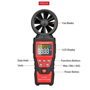 HT625A Handheld Digital Anemometer