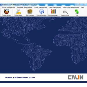 Vending Management System Plastic Prepayment Water Meter For Utility Workflow