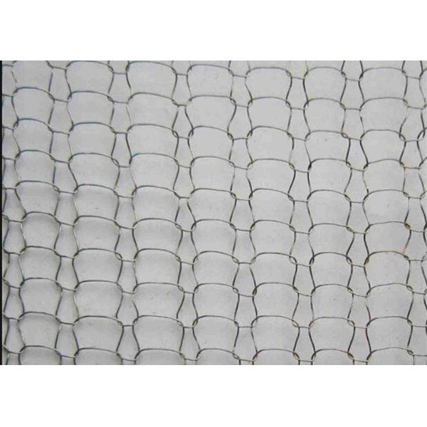 Buy 0.1mm To 0.3mm Stainless Steel Knitted Wire Mesh 300 Openings Per 600mm at wholesale prices