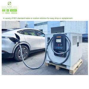 60kw 120kW dc fast charging station mobile ev charging station for roadside
