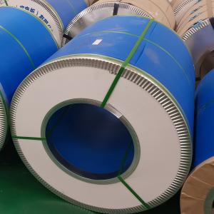 Cold Rolled PPGI Galvanized Steel Coil , Non Oiled Prepainted Gi Steel Coil