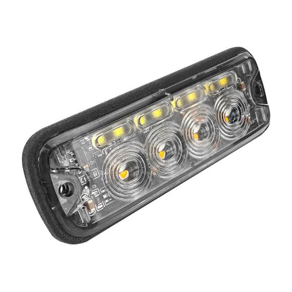 Commercial Grille Strobe Lights 6W - 10W Amber Strobe Lights For Trucks
