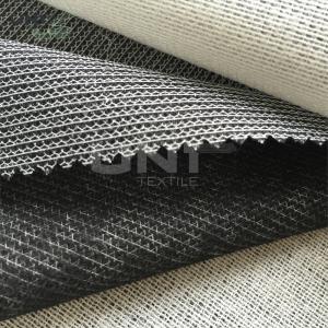 Polyester Viscose 60gsm Brushed Woven Interlining Weft Insert Interlining Shrink