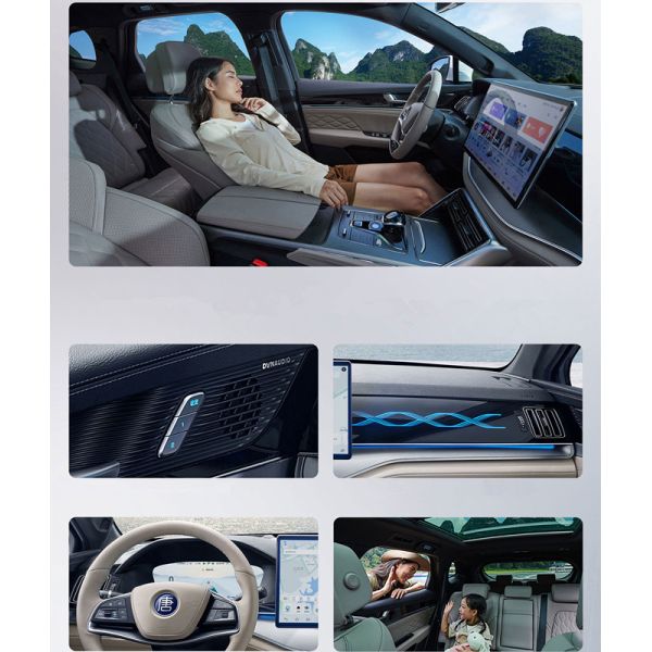 S Byd Tang EV DM 5 Door Electric Car 7 Seat 4 Wheel Electric Car