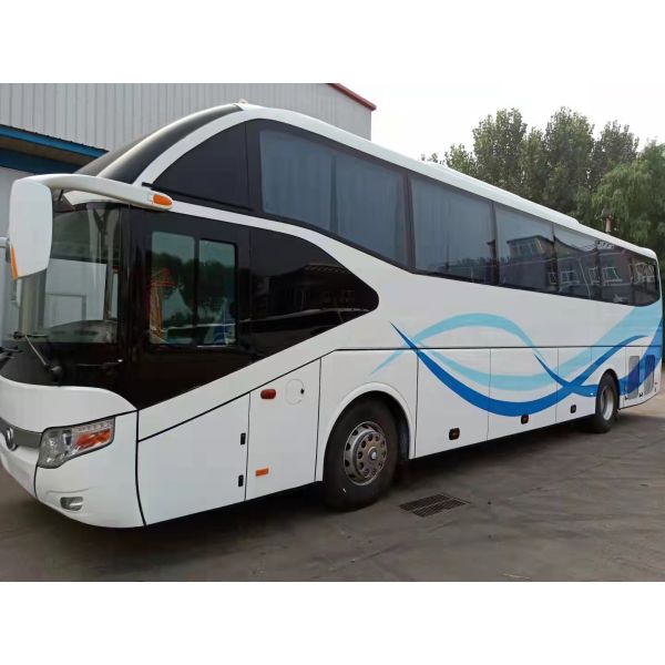 Buy 52 Seats Used Coach Bus Used Yutong ZK6127 Bus 2015 Year Diesel Engine RHD Steering at wholesale prices
