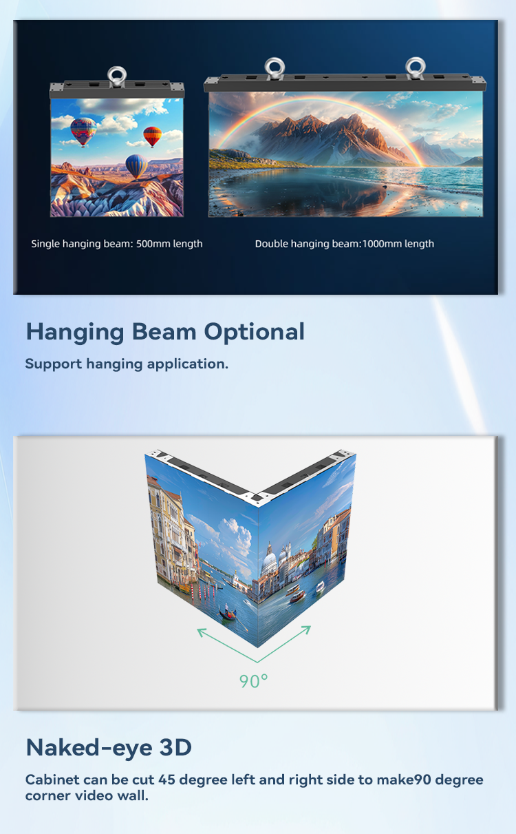 IP54 COB LED Screen Display Module Front Service P3 P4 P5 2000K~10000K