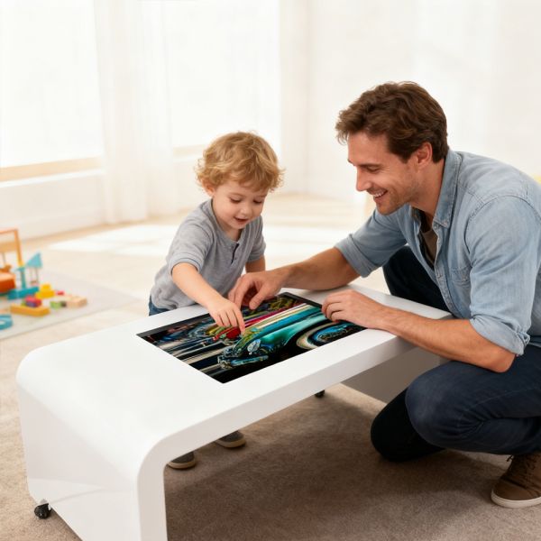 Buy Android LCD Display 20points Touch Screen Table 32" Educational with Height Adjustable at wholesale prices