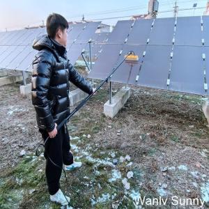 Solar Panel Cleaning Kit with 55 Cm Nylon Big Head and Water Tap Connection