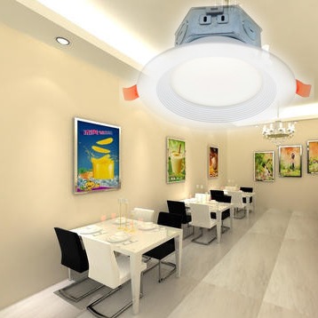 Buy 4" 10W 700LM Recessed IP20 Downlight LED Lighting at wholesale prices