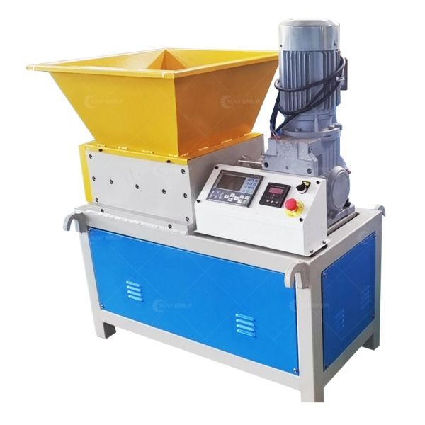 100Kg Per Hour Scrap Shredder Weight KG 350 Double Shaft for Waste Board