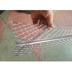 Expanded Galvanized Metal Drywall Plaster Angle Bead 70mm Wing