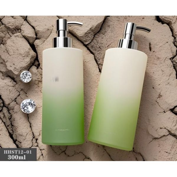 Buy Customized Plastic Bottles 300ml PE Bottle With Pump at wholesale prices