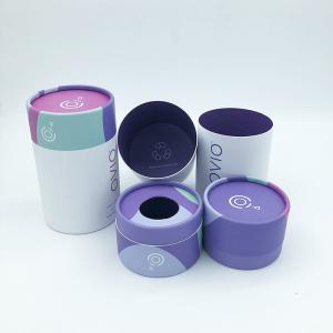 Custom Elegant Biodegradable Kraft Paper Tube Packaging Box For Menstrual Cup