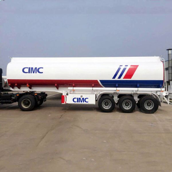Buy Petrol Diesel Transport 33000 Liters Stainless Steel Tanker at wholesale prices