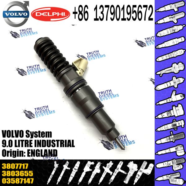 common rail injector 03807717 3807717 for VOL Penta D12 high quality auto parts injector nozzle 03807717 3807717