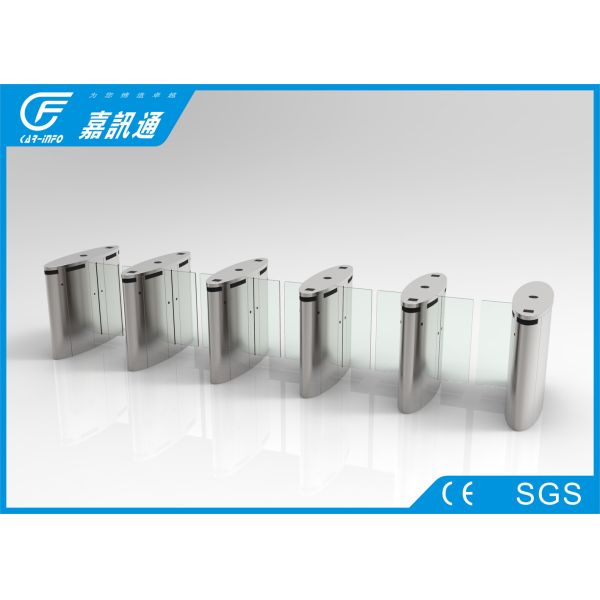 Sliding Turnstile Security Systems Vistor Managment , Train Rfid Reader