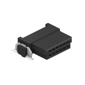 Floating High Speed Board To Board Connectors Female Right Angle 90 Degree