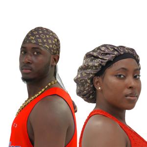 Popular LV Designer Adults Durag And Bonnet