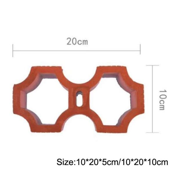 Garden Wall Terracotta Decorative Tiles Jali Perforated Red Terracotta Hollow