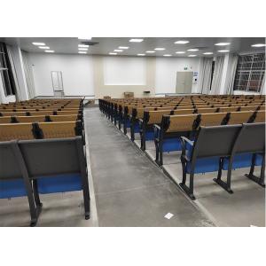 College Classroom Hall Student Desk And Chair Aluminum Furniture