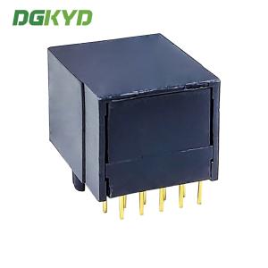 DGKYD5621K1111IWA1DY4 RJ45 interface 10P10C connector plastic lightless