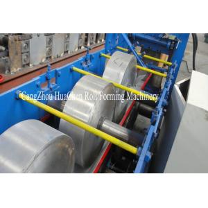 Quad Gutter Machine Downspout Gutter Roll Forming Machine Controled By PLC With