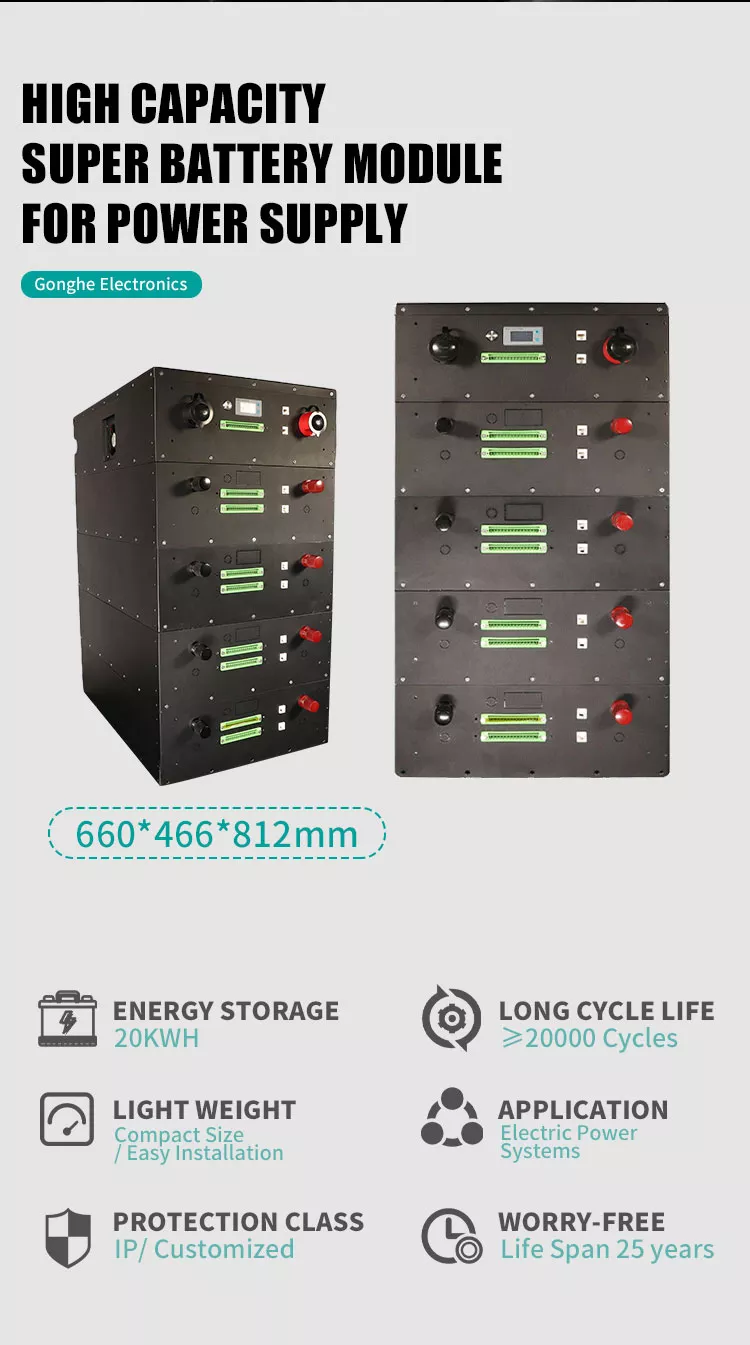 Graphene Practical Super Capacitor Module 48V 20kwh For Energy Storage