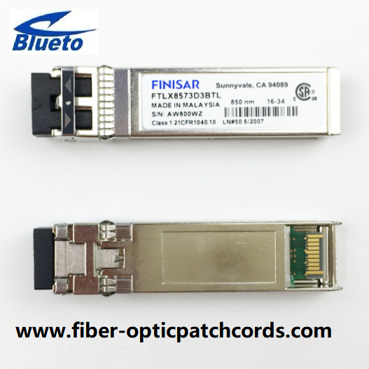 Buy FINISAR FTLX8573D3BTL 10G 850nm 300m SFP Transceiver Module LC Duplex Connector at wholesale prices
